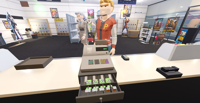 Cash register interaction